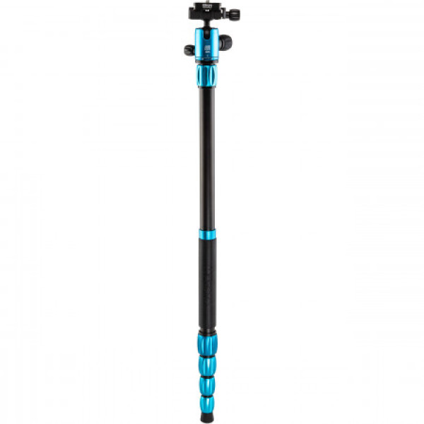 Штатив MeFOTO Backpacker S Aluminum - Blue (BPSABLU) с моноподом